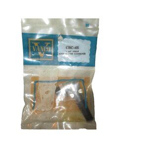 Vanco CBC-4r Right Angle 4-pin CB Mike Connector Vintage